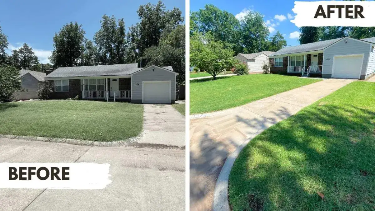 Tulsa Landscaping Before & After