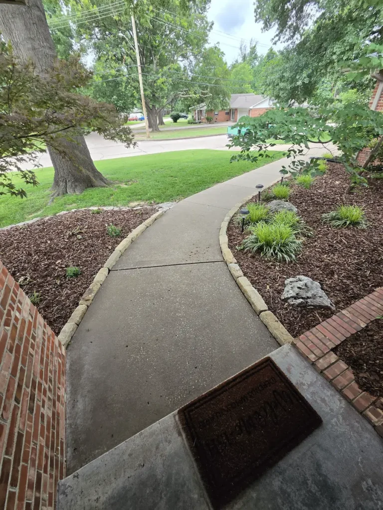 Walking Path Retaining Wall Services in Tulsa